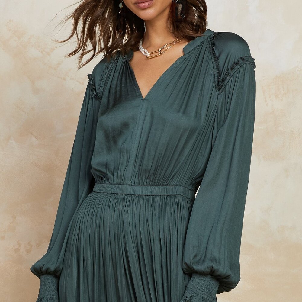 Current Air Sage Long Sleeve Dress